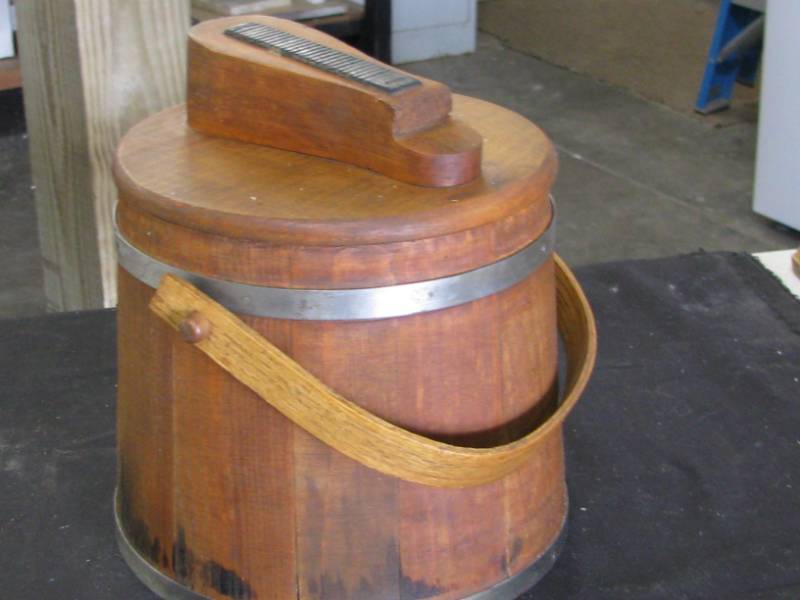 Shoe Shine Barrel