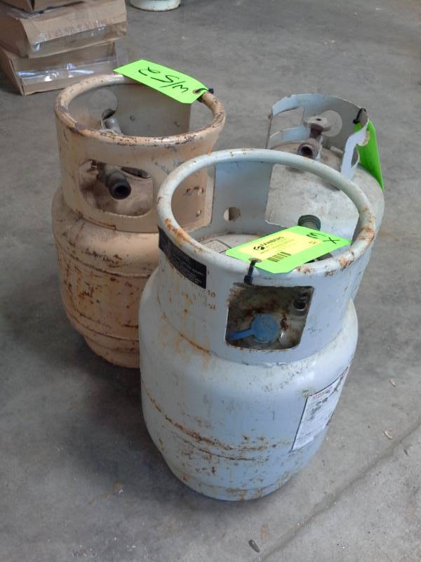 lot 52 image: Three Propane Tanks