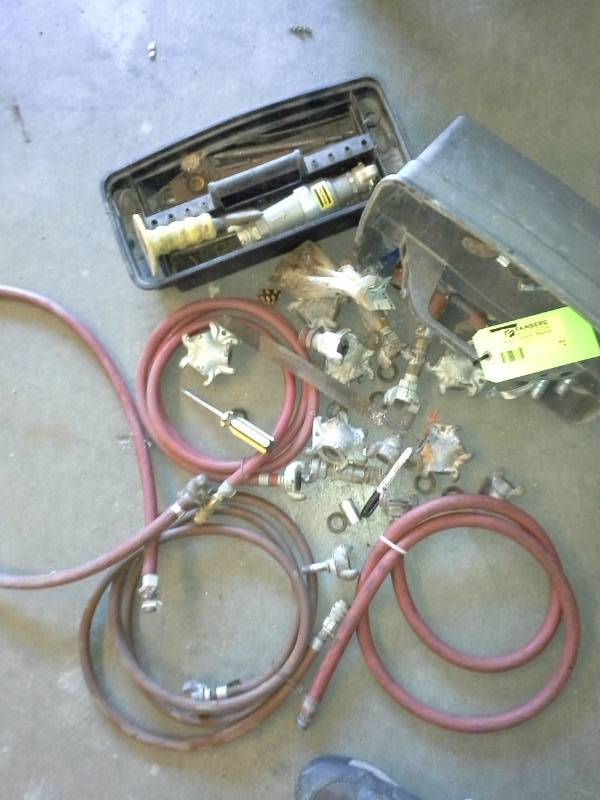 lot 73 image: Lot of Air Connectors and Other Components