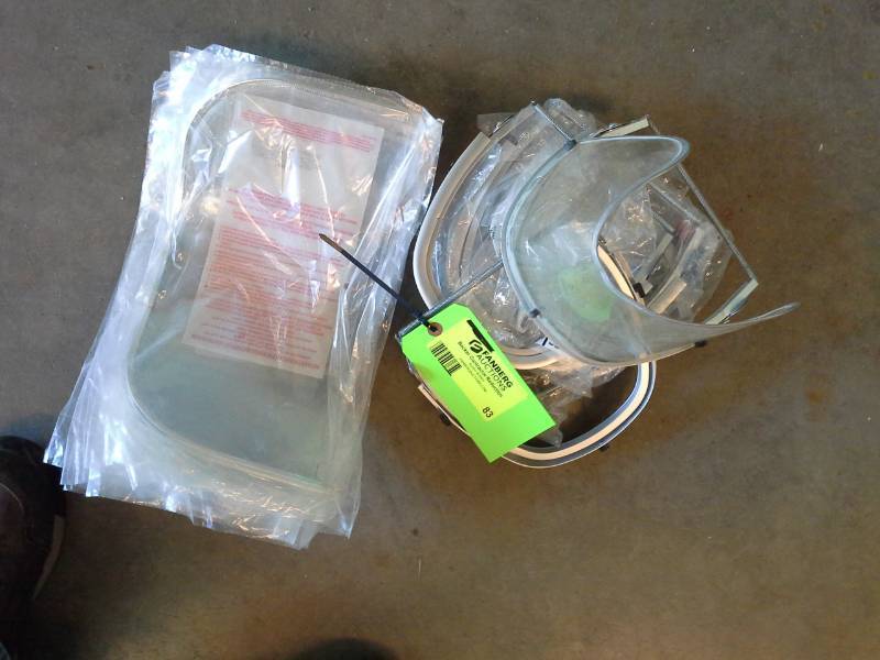 lot 83 image: Face Shields Lot