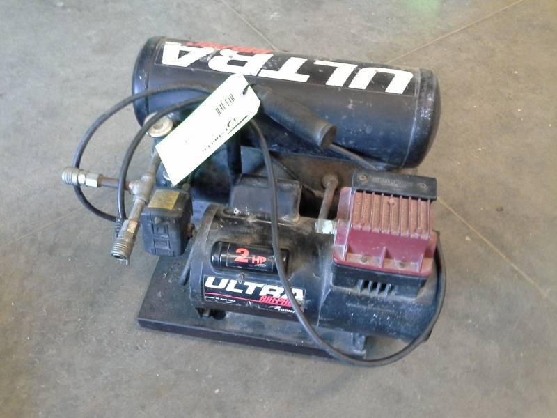 lot 84 image: 2HP Ultra Air-Pac Air Compressor