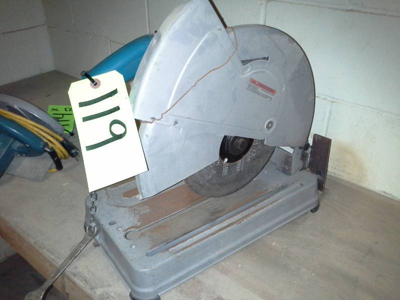 lot 119 image: Makita 14 2414NB Portable Chop Saw