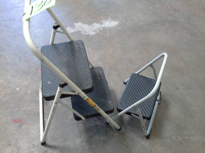 lot 130 image: Pair of Step Stools