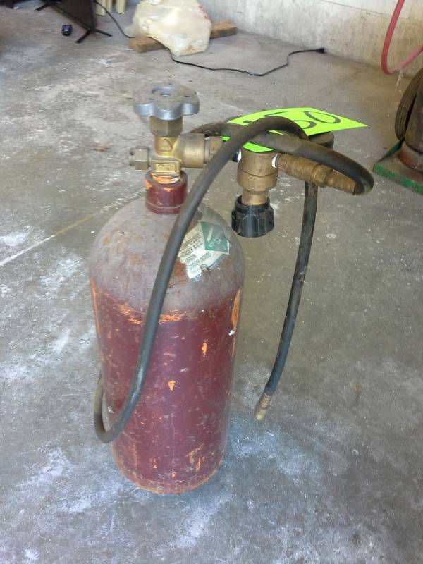 lot 150 image: Cutting Torch Tank