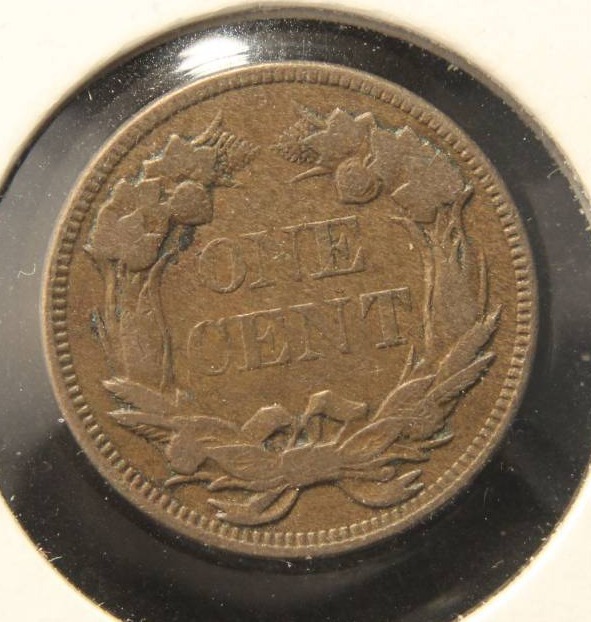 1858 LL FLYING EAGLE CENT XF