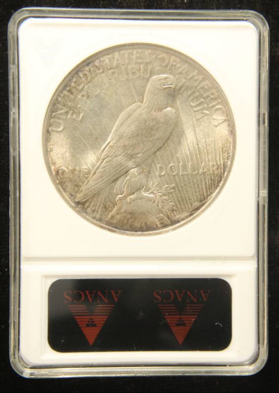 1923 PEACE SILVER DOLLAR MS64 ANACS