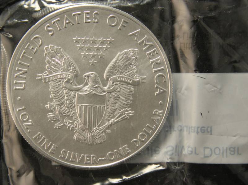 2013 AMERICAN SILVER EAGLE 1 TROY OZ. .999 FINE SILVER DOLLAR