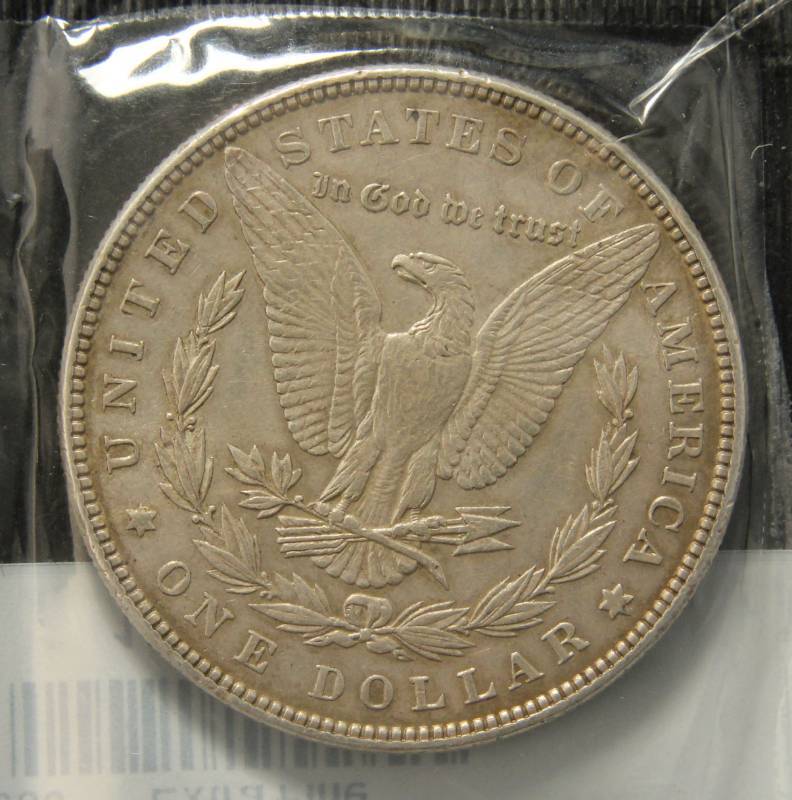 1886 MORGAN SILVER DOLLAR XF