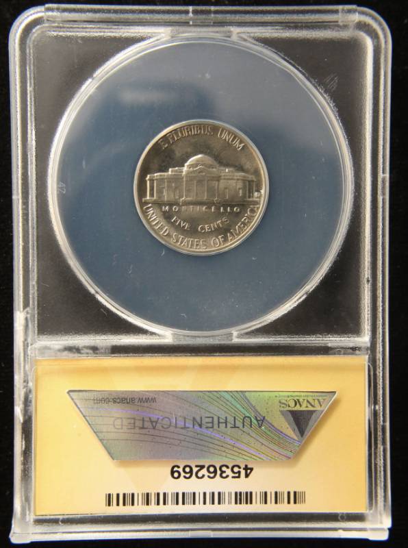 1964-D JEFFERSON NICKEL MS64 ANACS