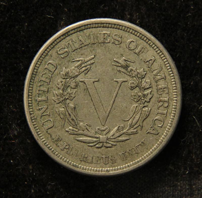 1883 WITHOUT CENTS LIBERTY NICKEL XF