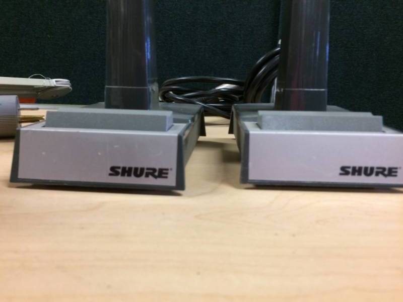 lot 11 image: Shure Model 522 Voice Communication Unidirectional Dynamic Microphone - Sells Used $100 for 1