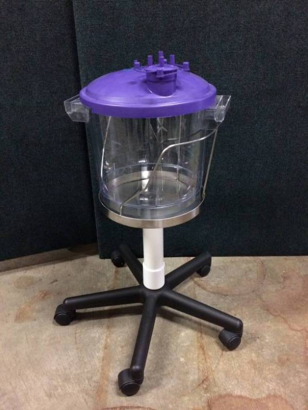 lot 23 image: Omni-Jug Mobile Disposable Waste Management Canister