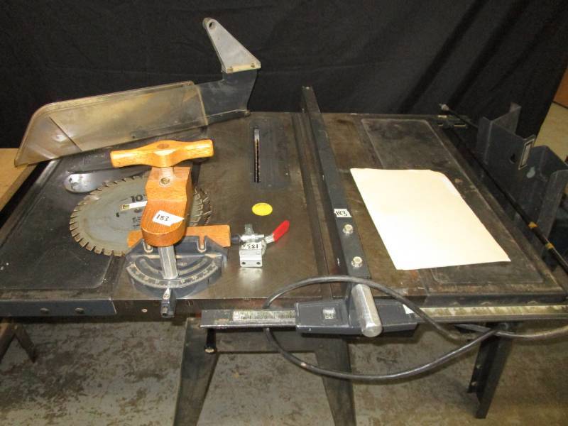 lot 1 image: Sears Craftsman 10 inch Table Saw