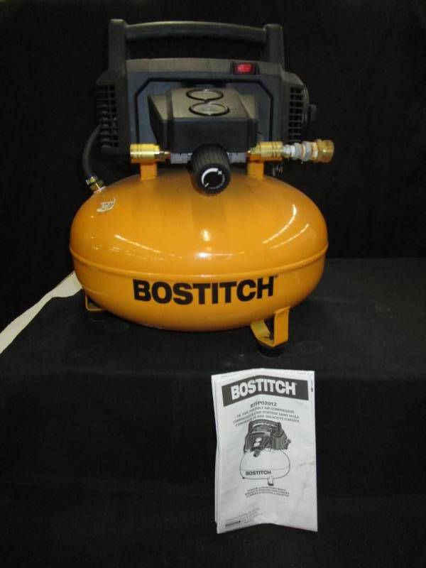 lot 39 image: Bostitch Oil Free Air Compressor, Not Tested