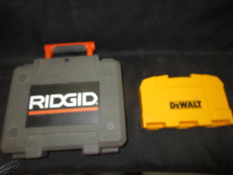 lot 68 image: Ridgid Hole Saw Cutting Tips and Drill Bit Tips