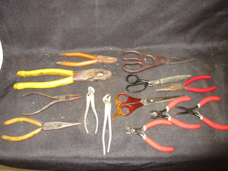 lot 87 image: Plier and Scissors