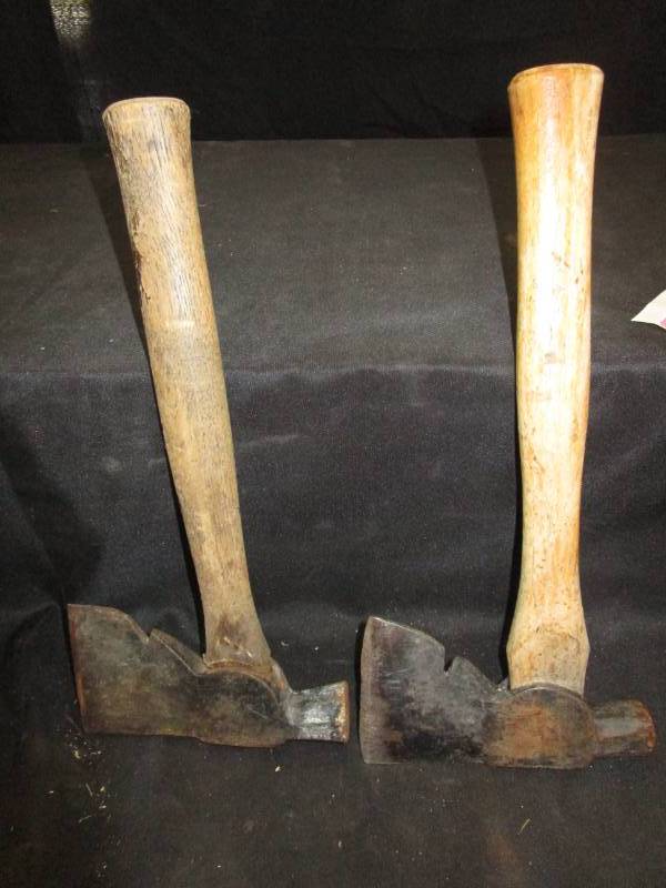 lot 96 image: 2 Wood Axes