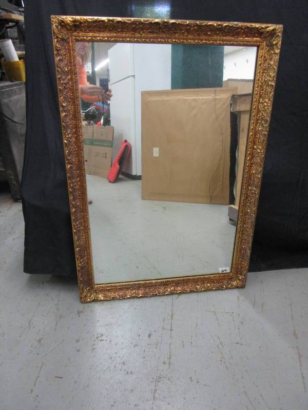 lot 117 image: Decorative mirror 28x 40