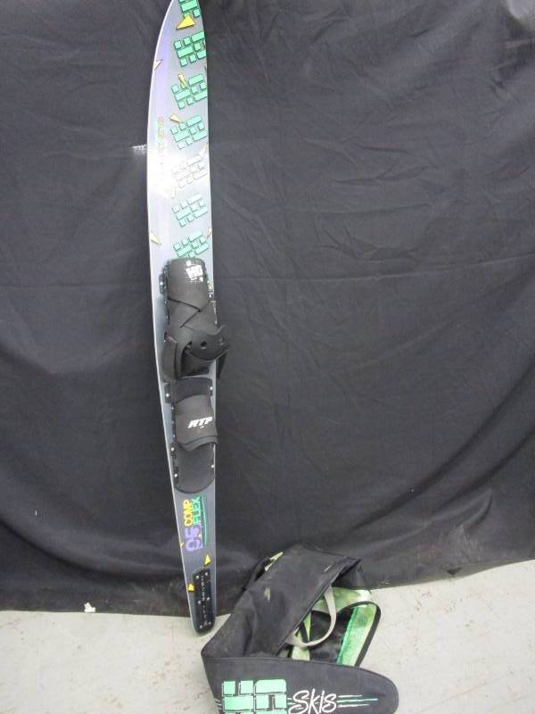 lot 147 image: H.O. mach one comp flex graphite slolem ski wcase