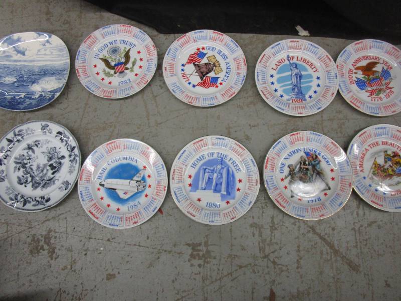 lot 159 image: Dishware Spencer Calendar Collection 1977-1984.  misc dishware