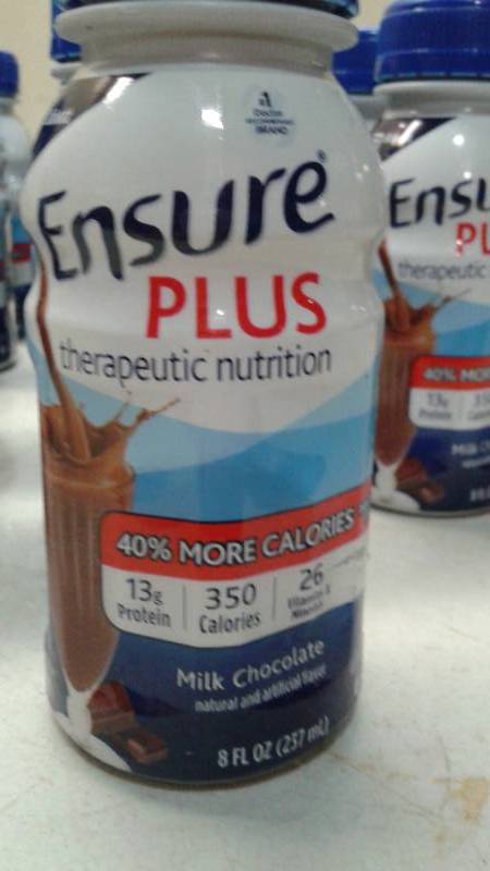 lot 21 image: 21 New Ensure Plus Chocolate Drink, Expires Sept 2018