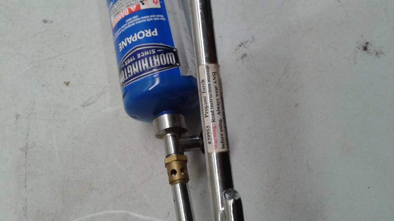 lot 28 image: Propane Torch, Used, Some Wear