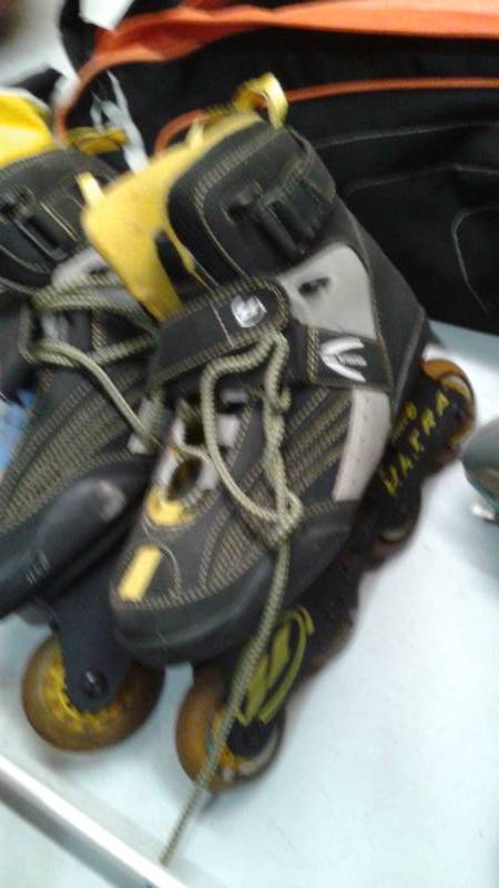 lot 37 image: Bag Filled Lots Of Sporting Goods, Roller Blades, Balls