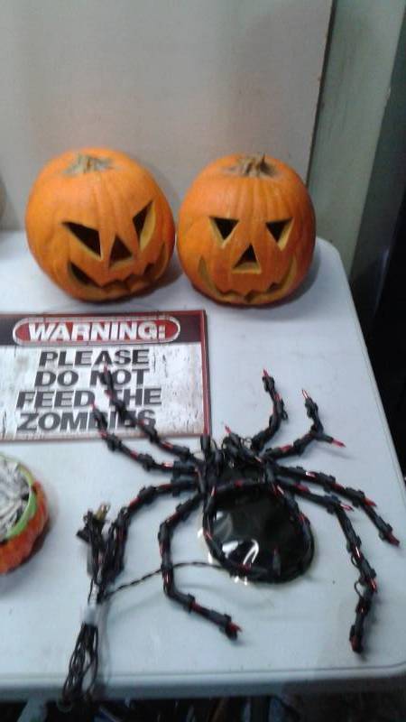 lot 55 image: Bin With Some Easter And Halloween Items