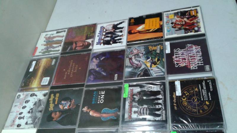 lot 105 image: Lot Of 30 Music CDs, Most In Good Condition, A Few May Show Minor Wear - Mixed CDs  - Some Hip Hop