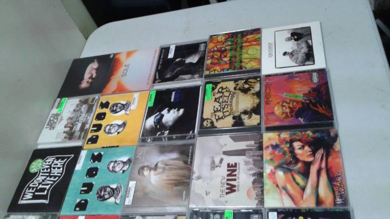 lot 106 image: Lot Of 30 Underground Hip Hop CDs - Mostly New