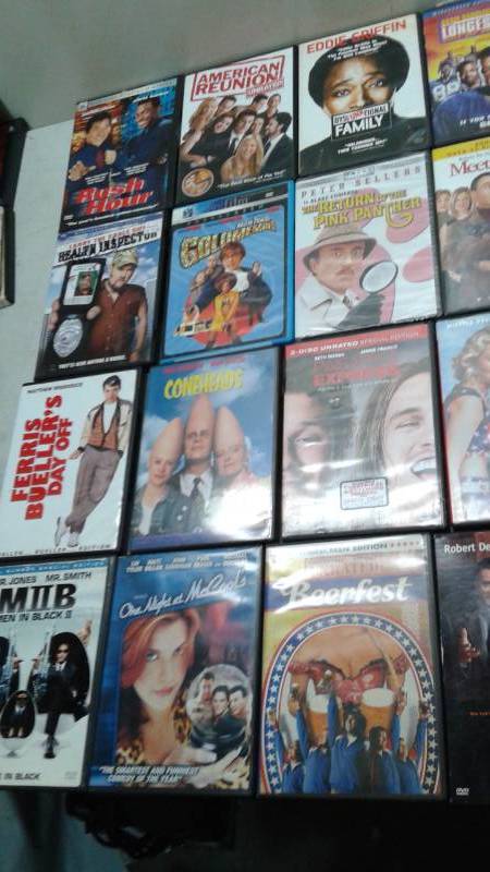 lot 113 image: 30 DVD Movies, Mostly Good Condition, Some May Show Minor Wear - Comedy