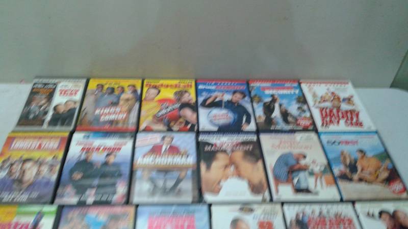 lot 115 image: 25 DVD Movies, Mostly Good Condition, Some May Show Minor Wear - comedy