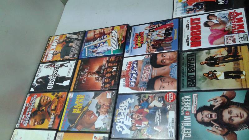 lot 117 image: 25 DVD Movies, Mostly Good Condition, Some May Show Minor Wear - Mostly comedy