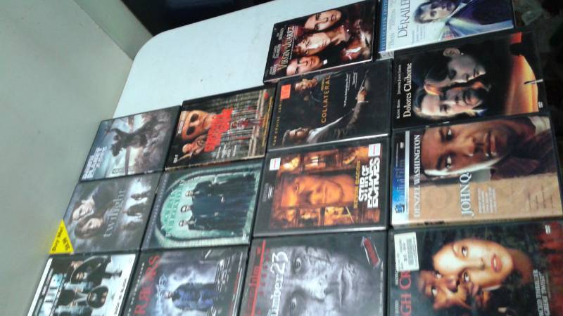 lot 123 image: 30 DVD Movies, Mostly Good Condition, Some May Show Minor Wear - Suspense