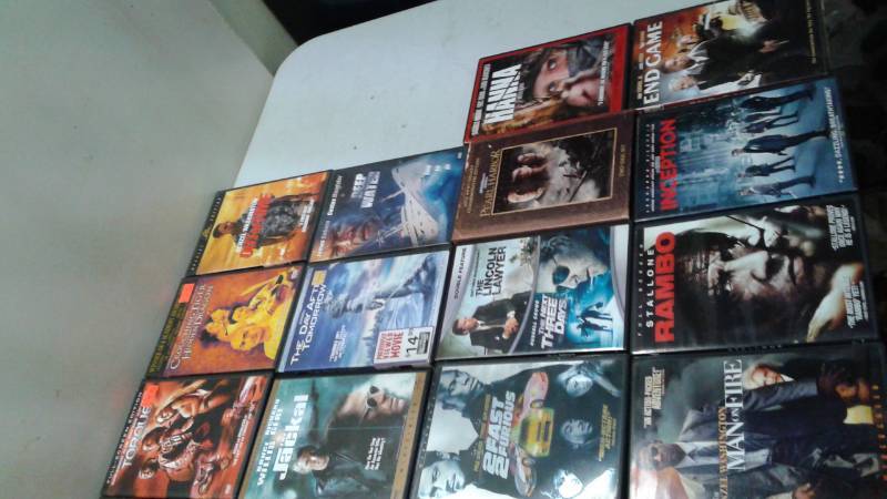 lot 125 image: 30 DVD Movies, Mostly Good Condition, Some May Show Minor Wear - Action