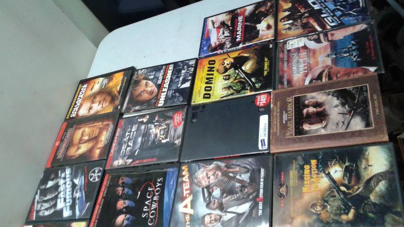 lot 126 image: 30 DVD Movies, Mostly Good Condition, Some May Show Minor Wear - Action