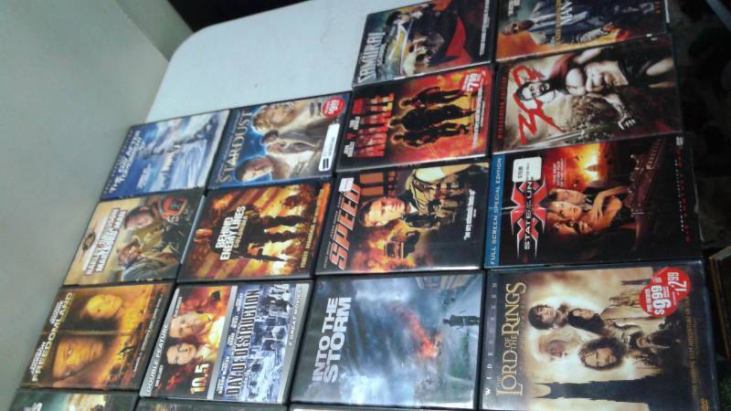 lot 127 image: 30 DVD Movies, Mostly Good Condition, Some May Show Minor Wear - Action