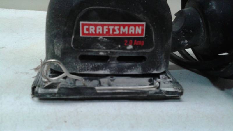 lot 69 image: Craftsman Power Sheet Sander, Used, Works, Shows Wear