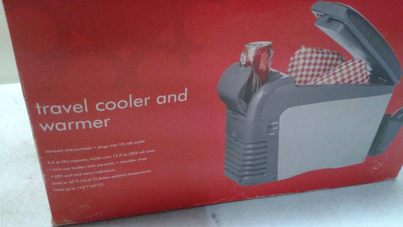 lot 74 image: Car Electric Travel Cooler And Warmer, Unused, Wear To Box