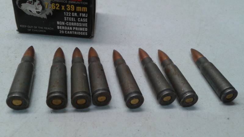 lot 78 image: Lot Of Wolf 7.62x39 Ammunition Bullets, Unused