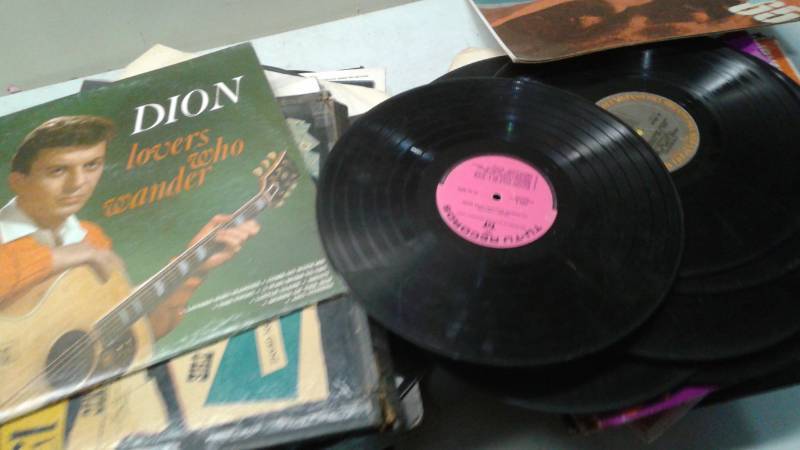 lot 136 image: Large Lot Of Mixed Vinyl LP Records, Mixed Titles, Show Wear, Some Sleeves Missing Records