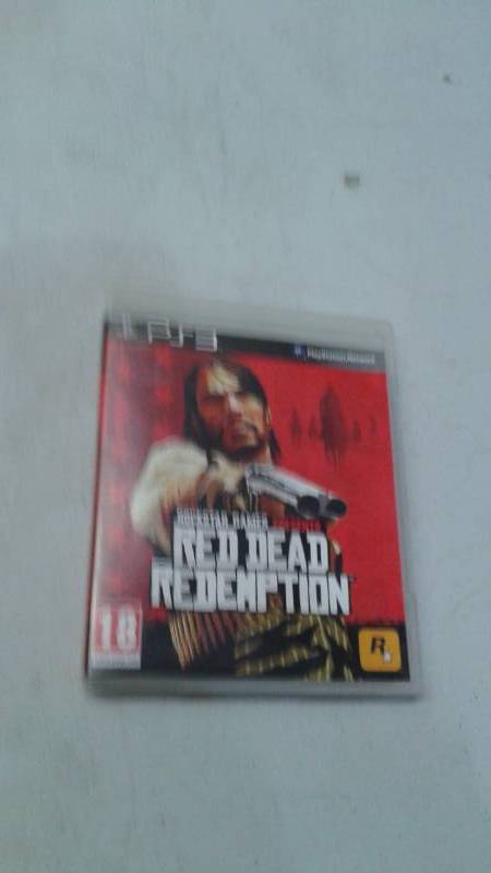 lot 134 image: Two PS3 Play Station 3 Video Games, Red Dead Redemption, Death Souls 2 Black Metal Case, Good Condition