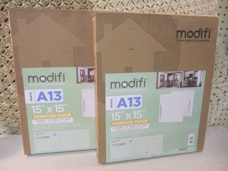 lot 20 image: 2 Boxes of Modifi 15 x 15 Utility...