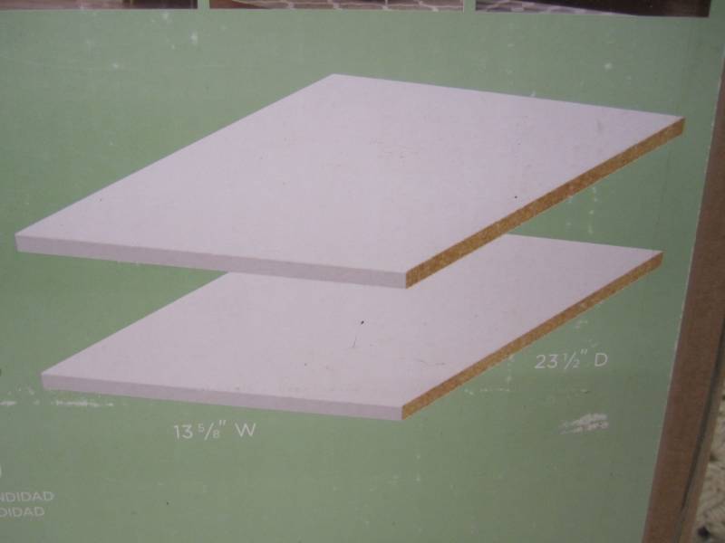 lot 22 image: Modifi 15 Adjustable Shelf 2-Pack ...