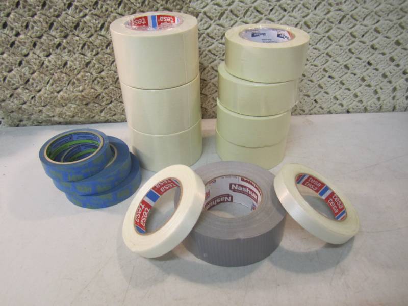 lot 38 image: Mixed Lot of Misc Rolls of Tape  CS...