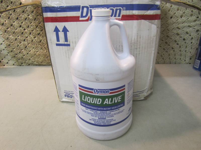 lot 56 image: Case of 4 Bottles of Dymon Liquid A...