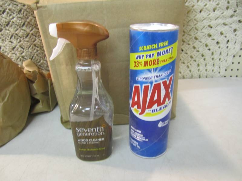 lot 57 image: Mixed Lot of 4 Ajax Powder Cleaner ...