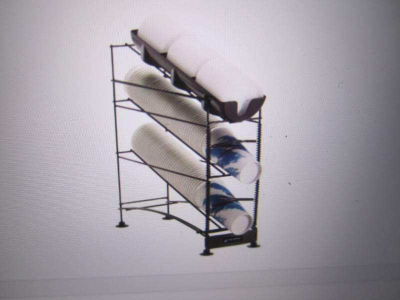 lot 65 image: San Jamar C8503WF Wireworks 3-Tier ...