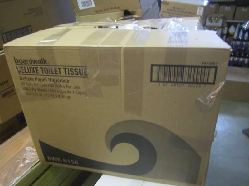 lot 72 image: Case of 80 Rolls of Toilet Tissue D...