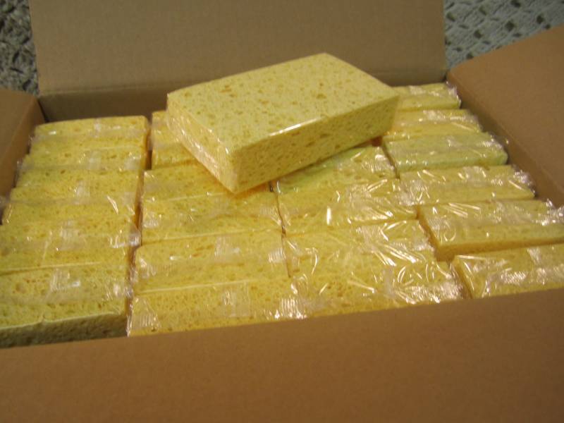 lot 103 image: Case of 24 Medium Cellulose Sponges...